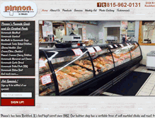 Tablet Screenshot of pinnons.com
